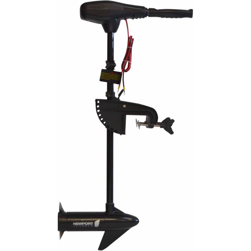 Photo 1 of "Newport Vessels NV-Series 36lb Thrust Saltwater Transom Mounted Trolling Electric Trolling Motor w/LED Battery Indicator & 30"" Shaft" (23M1000205)
