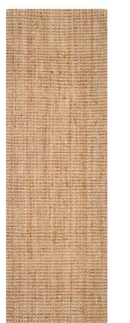 Photo 1 of  Beige 2 ft. x 7 ft. Solid Runner Rug