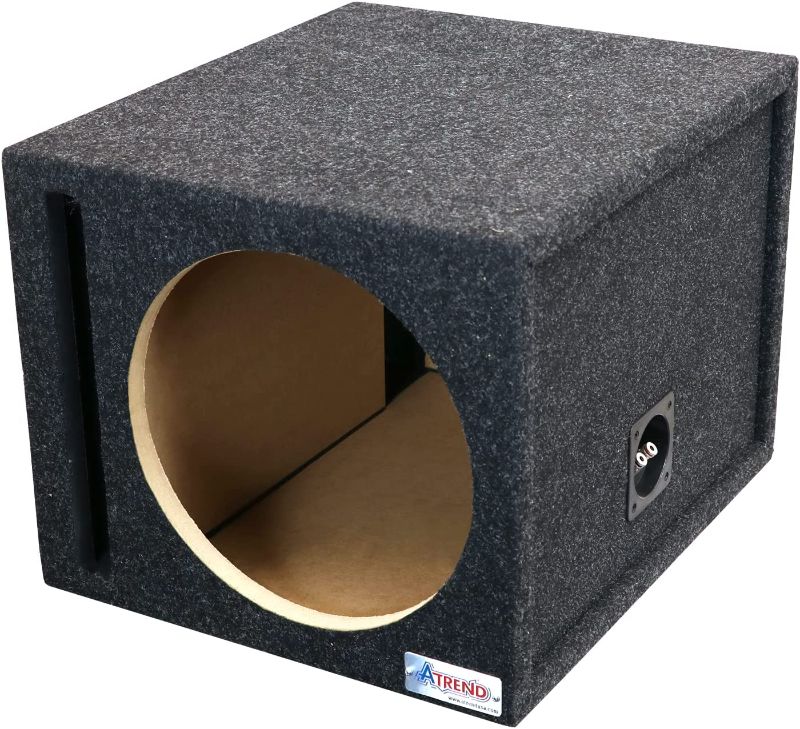 Photo 1 of 15SQV 15” Single Vented Subwoofer/Speaker Enclosure Subwoofer Box Designed to Let The Music Move You. High Grade MDF Construction with Nickel Finish...
