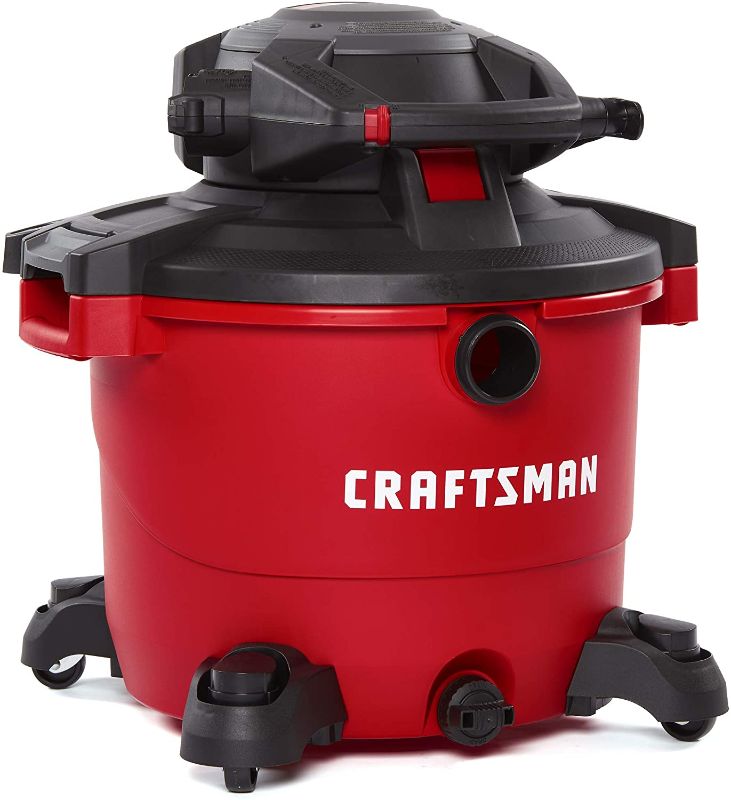 Photo 1 of **SOME PARTS ARE BROKEN**
CRAFTSMAN CMXEVBE17607 16 Gallon 6.5 Peak HP Wet/Dry Vac with Detachable Leaf Blower, Heavy-Duty Shop Vacuum with Attachments
