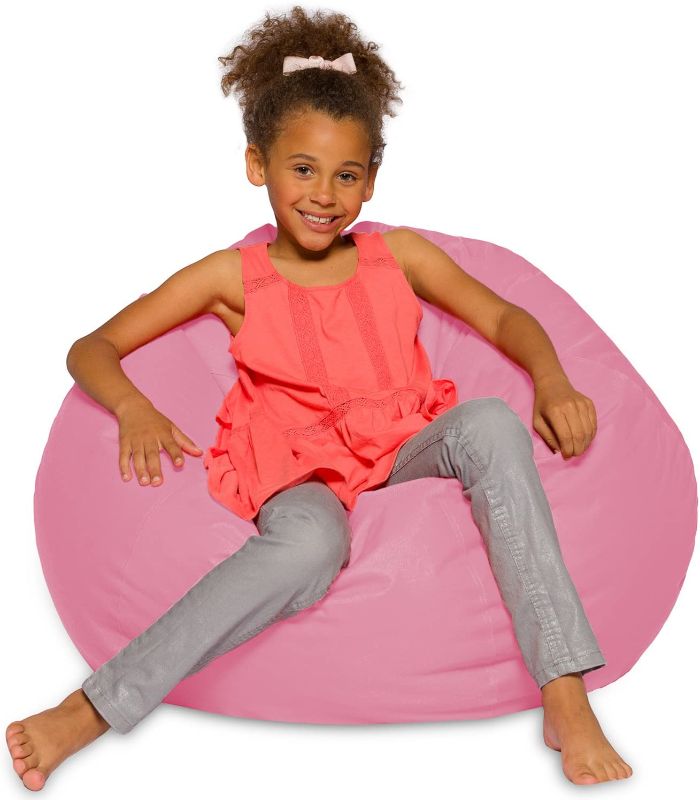 Photo 1 of **ACTUAL COLOR IS BLUE**
Posh Creations Big Comfy Bean Bag Posh Large Beanbag Chairs with Removable cover
