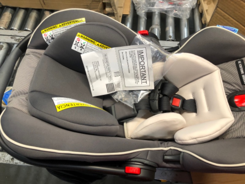 Photo 3 of Graco SnugRide SnugLock 35 Elite Infant Car Seat, Oakley Gray