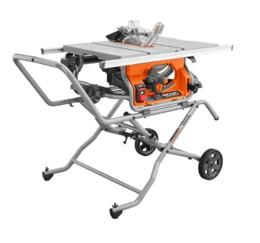 Photo 1 of **WOULD NOT POWER ON**RIDGID
10 in. Pro Jobsite Table Saw with Stand