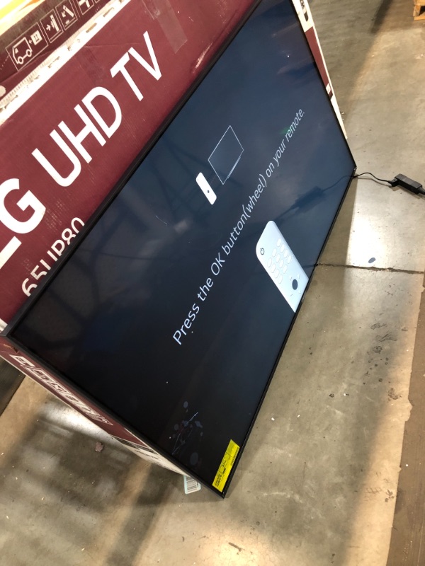 Photo 1 of (Damaged) LG 65UP8000PUR Alexa Built-In 65" 4K Smart UHD TV (2021)
