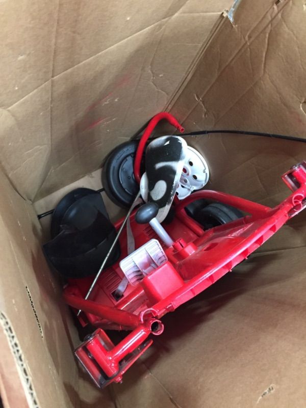 Photo 5 of ***used/ missing parts*** Radio Flyer Ultimate GoKart 24 Volt Outdoor Ride On Toy  Ages 38  940Z Model  Red