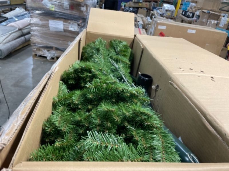 Photo 2 of ***BOX 2  OF 2****14 ft. Kingswood Fir Pencil Artificial Christmas Tree