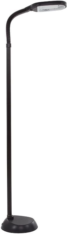 Photo 1 of **parts only ** Lavish Home (72-0890) 5 Feet Sunlight Floor Lamp With Adjustable Gooseneck - Black 10"D x 9"W x 55"H

