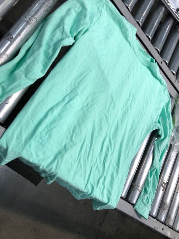 Photo 2 of comfort colors mint long sleeve shirt  M