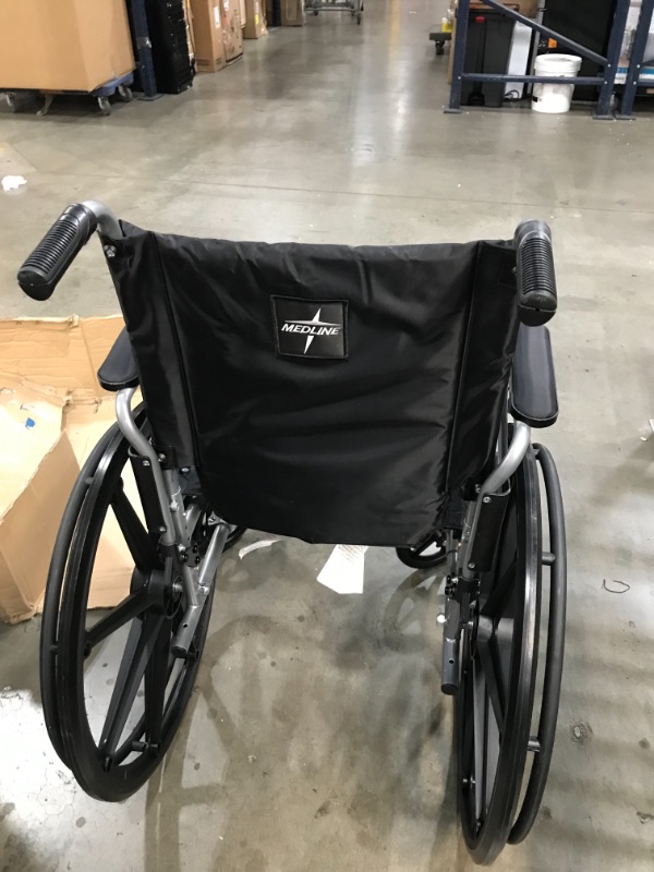 Photo 3 of Medline K4 Lightweight Wheelchair with Flip-Back