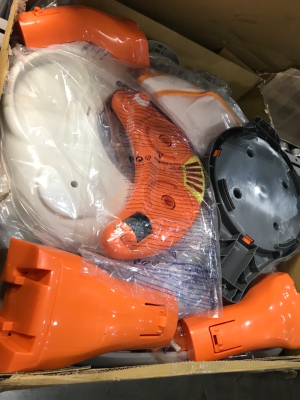 Photo 1 of STORKCRAFT, 3in1 Activity Walker and Rocker with Jumping Board and Feeding Tray Interactive Walker with Toy Tray and Jumping Board for Toddlers and Infants, Orange