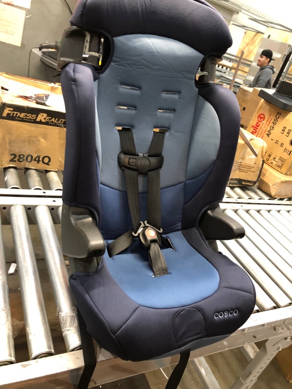 Photo 2 of Cosco Finale Dx 2-In-1 Combination Booster Car Seat, Sport Blue
