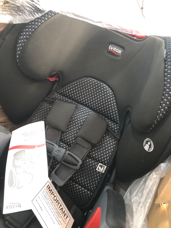 Photo 1 of Britax Grow with You ClickTight Harness-2-Booster Car Seat, Cool Flow Gray
