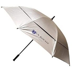 Photo 1 of 68 Inch UV Protection Umbrella - Automatic Open Fashion Stick Golf Umbrellas For Rain, Sun & Wind Protection - UPF 55+ XL Oversized Vented Double Canopy