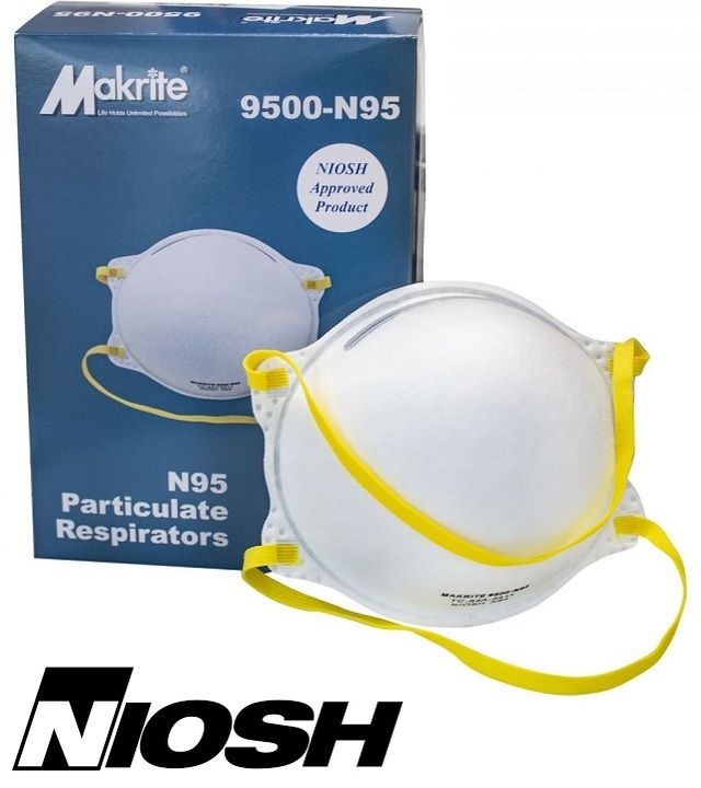 Photo 1 of Makrite 9500 N95 Cup Style 15 Face Mask
