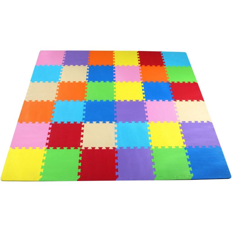 Photo 1 of BalanceFrom Kid's Puzzle Exercise Play Mat with EVA Foam Interlocking Tiles
