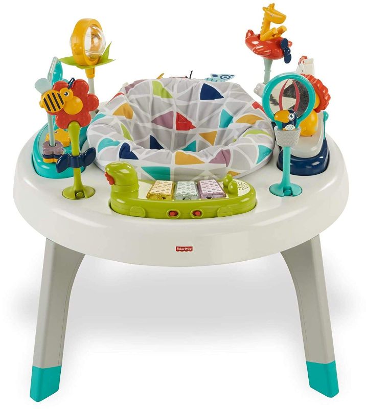 Photo 1 of Fisher Price 2-in-1 Sit to Stand Activity Center, White