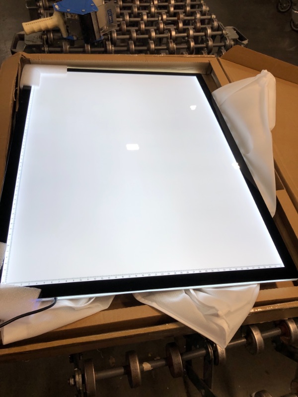 Photo 2 of CO-Z A2 LED Drawing Light Box Board, Ultra-Thin Stepless Dimmable Brightness Tracing Tracer Artist Light Pad (A2)
