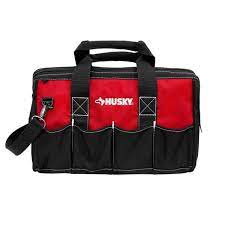 Photo 1 of 18 in. 14 Pocket Zippered Tool Bag