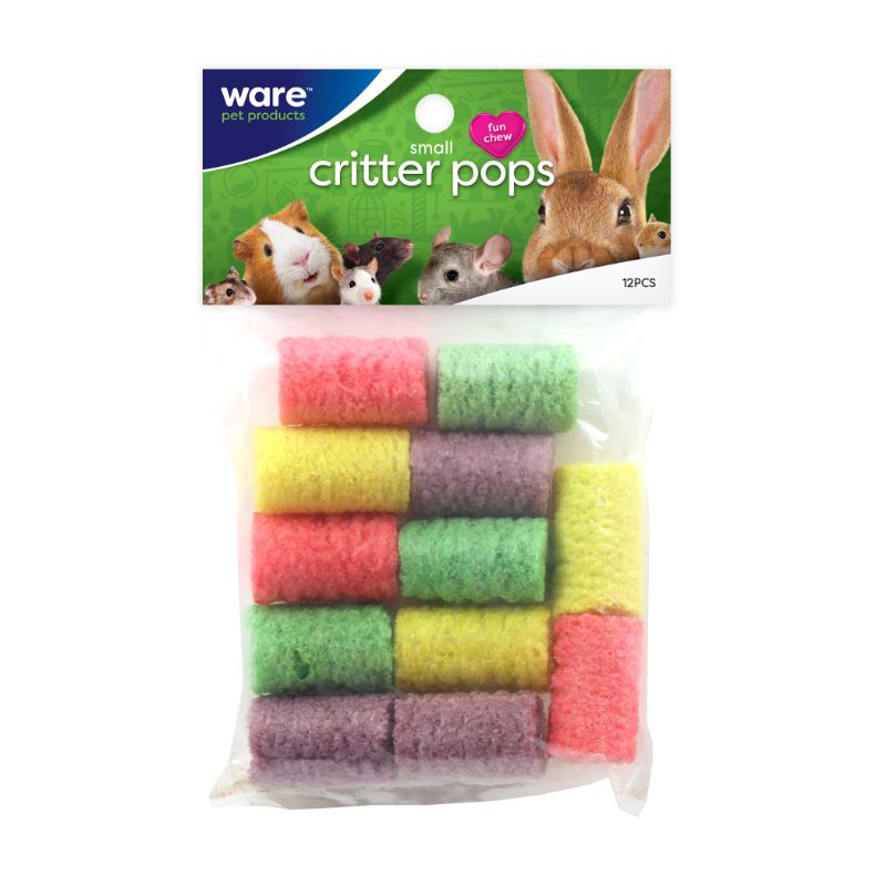 Photo 1 of 12 Ware Critter Pops Small Animal Fun Chew Treats, Small