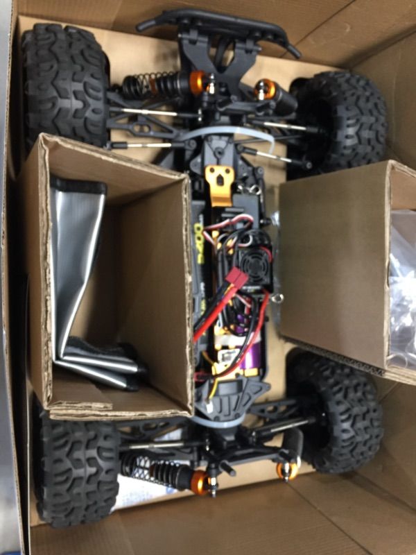 Photo 3 of 1:12 Scale Large RC Cars 48+ kmh Speed - Boys Remote Control Car 4x4 Off Road Monster Truck Electric - All