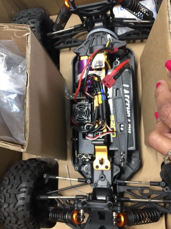 Photo 2 of 1:12 Scale Large RC Cars 48+ kmh Speed - Boys Remote Control Car 4x4 Off Road Monster Truck Electric - All