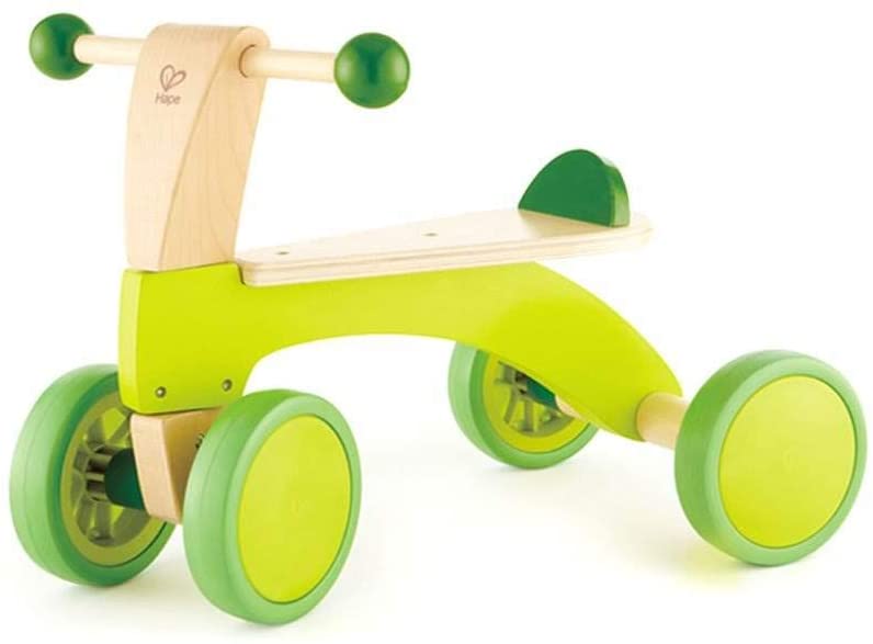 Photo 1 of Hape Scoot Around Ride On Wood Bike, Green
