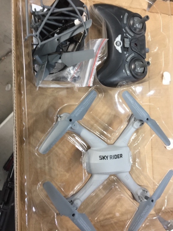 Photo 2 of Pro Quadcopter Drone with Wi-Fi Camera, Remote and Phone Holder
