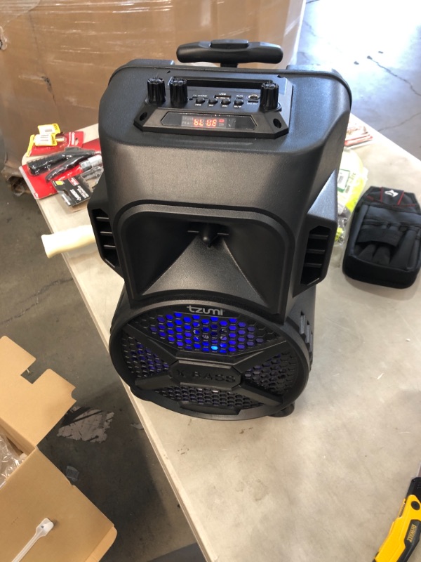 Photo 2 of Megabass LED Jobsite Speaker