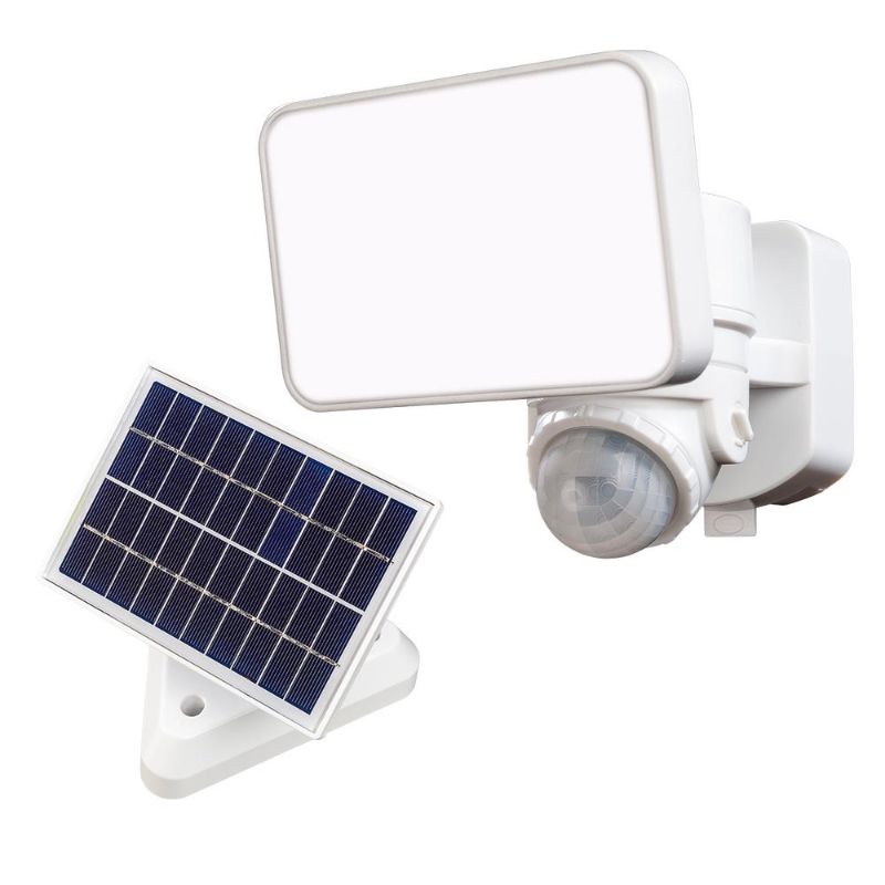 Photo 1 of **parts only ** Defiant 180° White 3-in-1 Compact Solar Motion Activated Integrated LED Outdoor Flood Light
