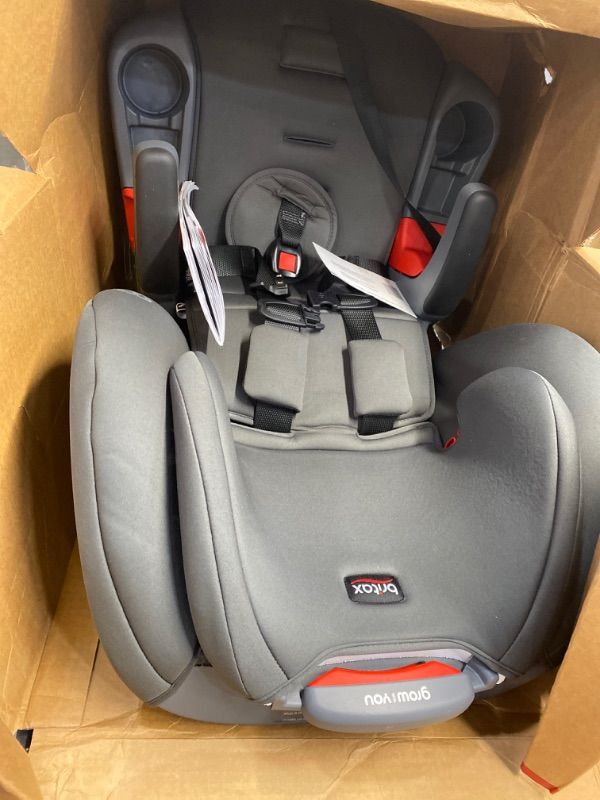 Photo 2 of Britax Grow with You Harness-2-Booster Car Seat, Pebble