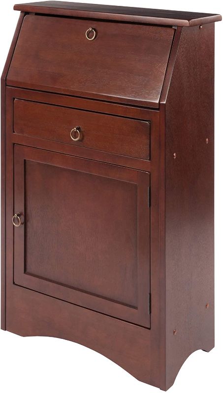 Photo 1 of Regalia Secretary Desk Walnut - Winsome