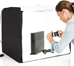 Photo 1 of **does not turn on** Amazon Basics Portable Foldable Photo Studio Box with LED Light - 25 x 30 x 25 Inches
