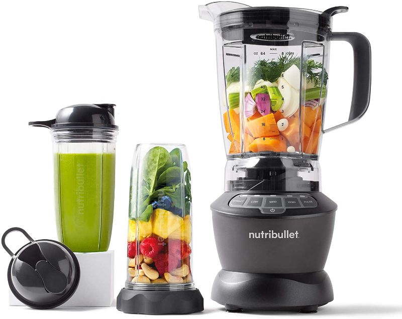 Photo 1 of NutriBullet Blender Combo 1200 Watt, 1200W, Dark Gray (blender only)
