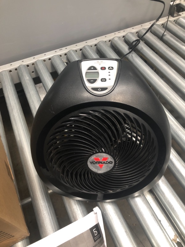 Photo 2 of Vornado AVH2 Advanced Whole Room Heater with Automatic Climate Control, Timer, Fan Only Option, Black
