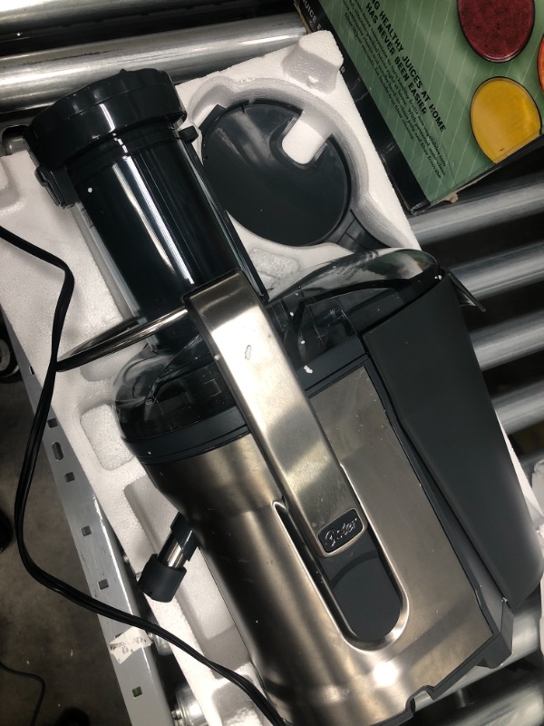 Photo 4 of 1000-Watt 40 oz. Black/Silver Self-Cleaning Professional Juice Extractor with Auto-Clean Technology and XL Capacity
NON-FUNCTIONAL PARTS ONLY!!!