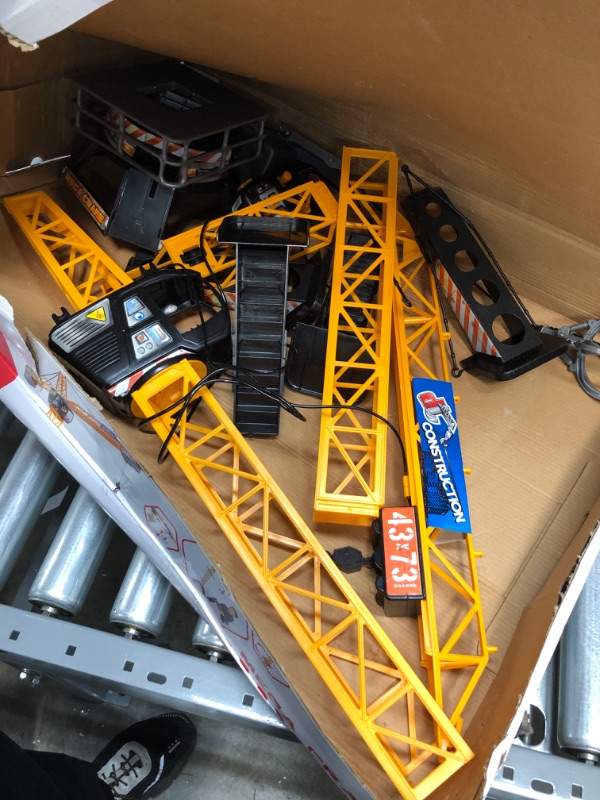 Photo 1 of Dickie Toys 48" Mega Crane and Truck Vehicle and Playset
