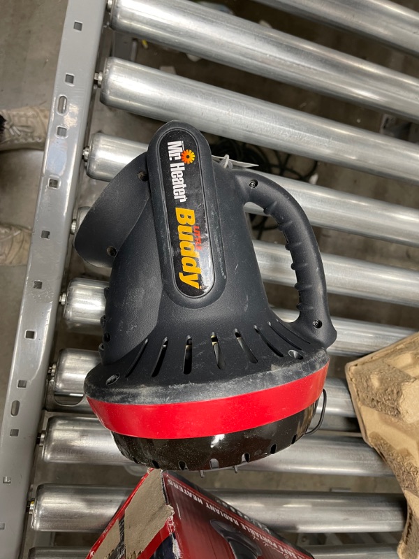 Photo 1 of Mr. Heater F215100 MH4B Little Buddy 3800-BTU Indoor Safe Propane Heater, Medium , Black/Red


//MISSING COMPONENTS 