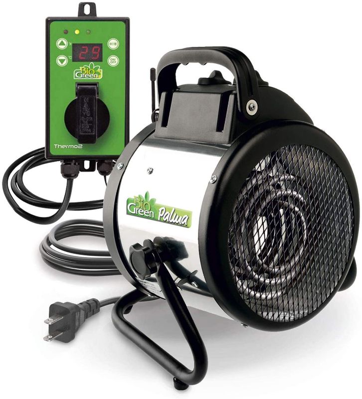 Photo 1 of 
Bio Green PAL 2.0/USDT Palma Greenhouse Heater incl. Digital Thermosta