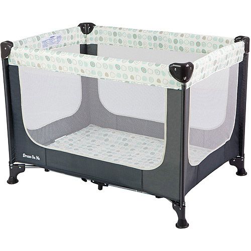 Photo 1 of Dream On Me, Zodiak Portable Playard, Grey, 21 Pound
