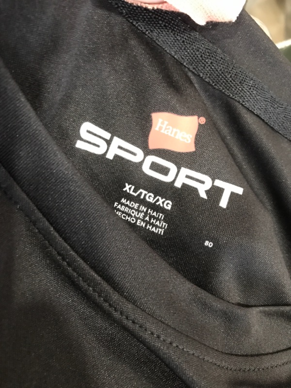 Photo 1 of Hanes Sport Cool DRI Women's Performance Long-Sleeve T-Shirt Black XL
