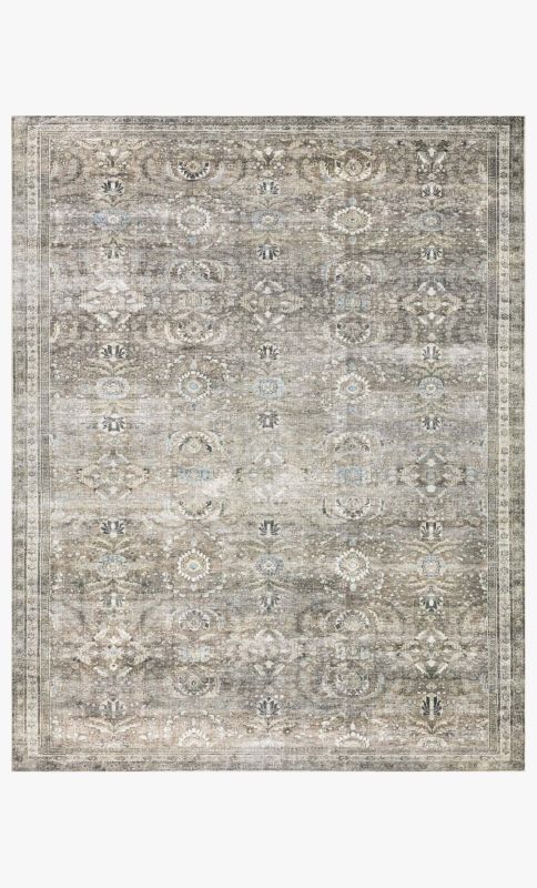 Photo 1 of LAYLLAY-13ANMO2676 2 Ft. 6 in. X 7 Ft. 6 in. Layla Antique & Moss Traditional Power Loomed Rug
