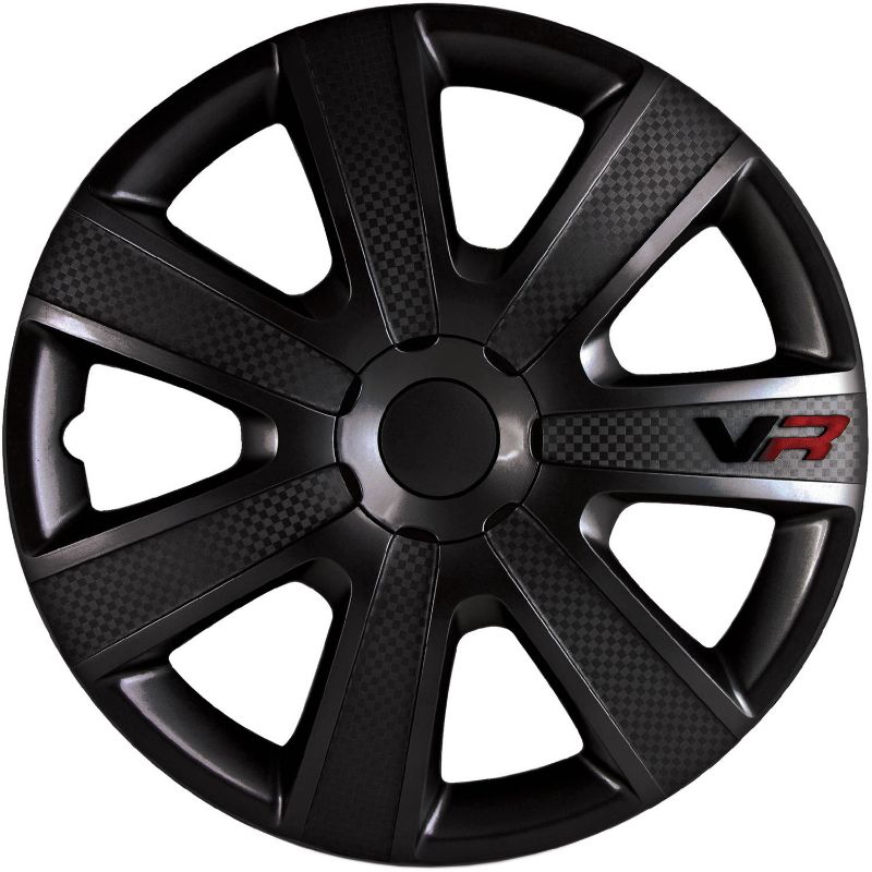 Photo 1 of Alpena 58259 VR Carbon Wheel Cover Kit - Black - 15-Inch - Pack of 3
