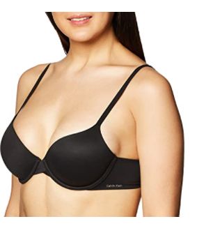 Photo 1 of Calvin Klein Women's Perfectly Fit Lightly Lined Memory Touch T-Shirt Bra, size 34DD
