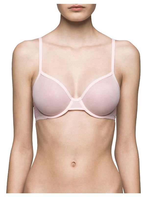 Photo 1 of Sheer Marq Unlined Demi Bra, size 30DD
