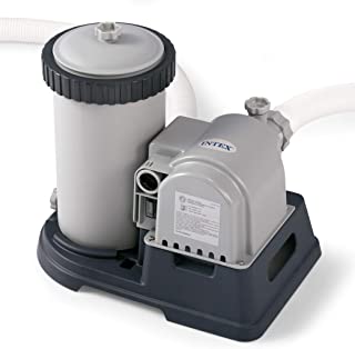 Photo 1 of Intex 28633EG Krystal Clear Cartridge Filter Pump for Above Ground Pools, 2500 GPH Pump Flow Rate, 110-120V with GFCI, system flow rate of 1,900 gallons per hour
