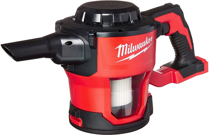 Photo 1 of Milwaukee 0882-20 M18 Lithium Ion Cordless Compact 40 CFM Hand Held Vacuum w/ Hose Attachments and Accessories (Batteries Not Included, Power Tool Only)
