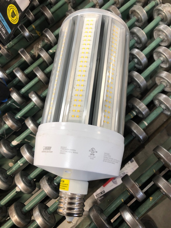 Photo 3 of 1000-Watt Equivalent Corn Cob High Lumen Daylight (5000K) HID Utility LED Light Bulb