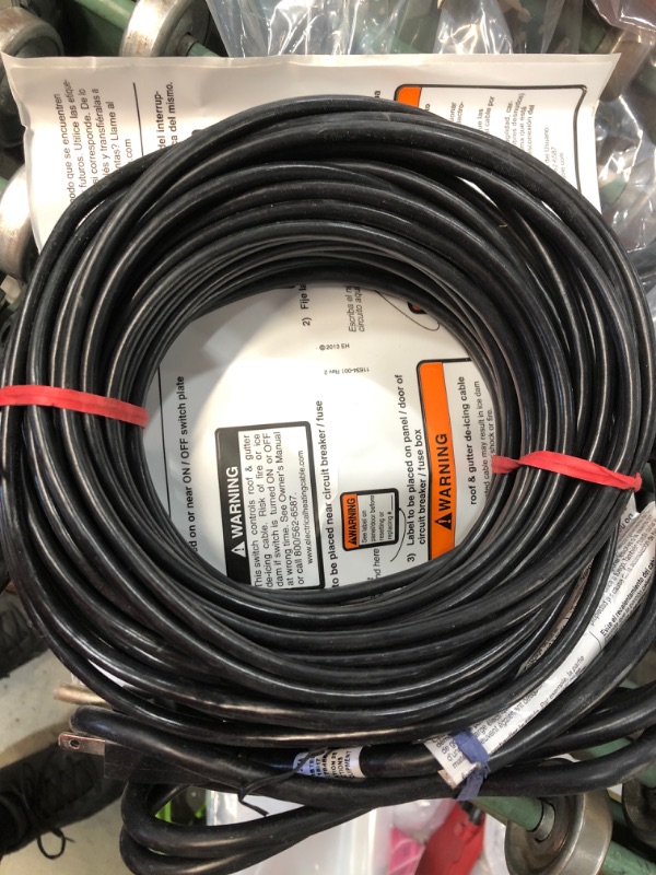 Photo 2 of Frost King 60 Ft. Roof De-Icing Cable Kit
