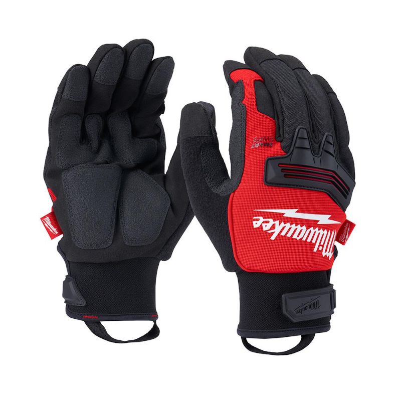 Photo 1 of Milwaukee Large Winter Demolition Gloves, Black
