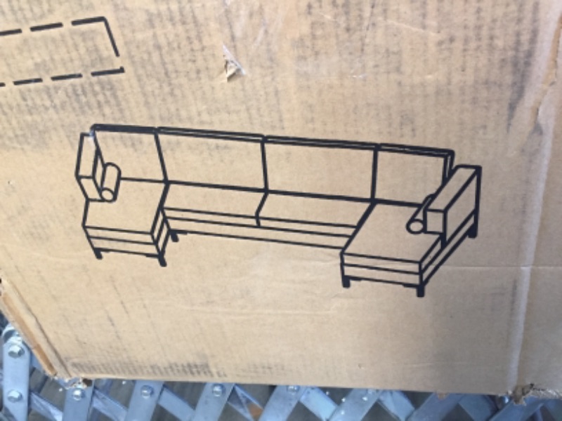 Photo 2 of *MISSING PARTS* WF212218 SECTIONAL SOFA
CARTON 3 OF 3 MISSING 2 BOXES 